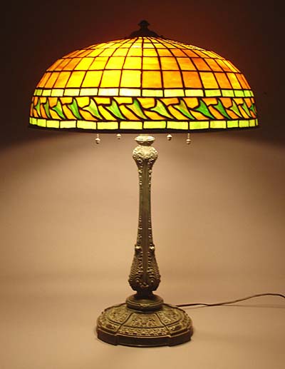 Suess Stylized Leaf Border Shade on Wilkinson Base