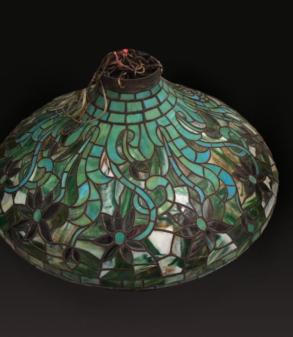 American Daisy Leaded Chandelier