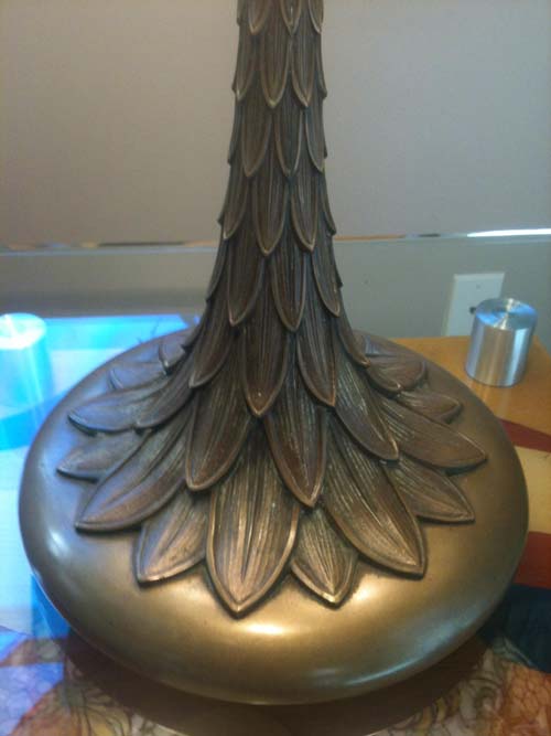Suess Ornamental Glass Company (Attr.) Leaded Lamp