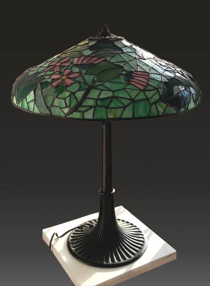 Suess Stylized Floral Lamp
