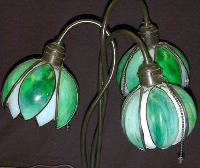 Handel 3 light Pond Lily Table Lamp