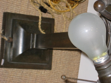 Suess Ornamental Glass Company Table Lamp