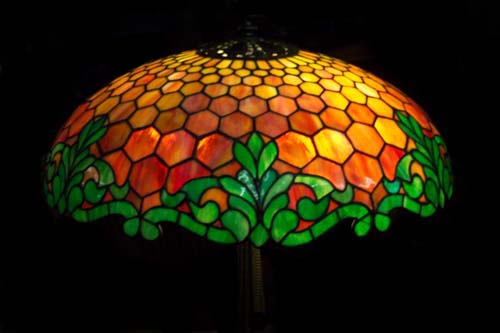 Reed and Barton Leaded Table Lamp