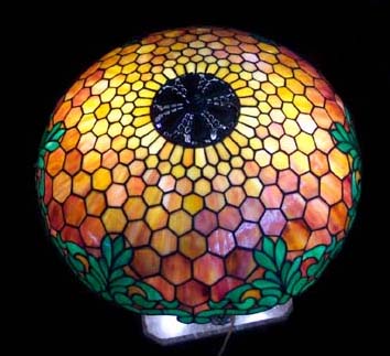Reed and Barton Leaded Table Lamp