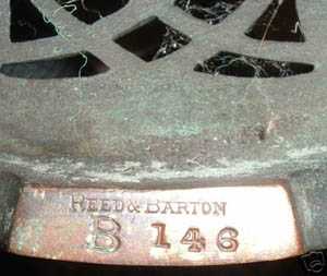 Amboy Works Shade on Reed & Barton Base