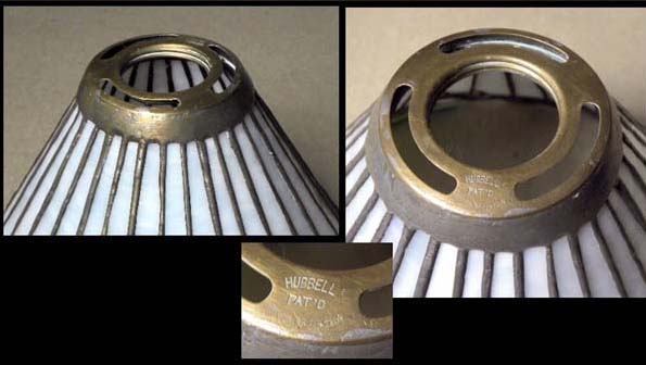 A Pair Of Bigelow, Kennard & Company Leaded Shades