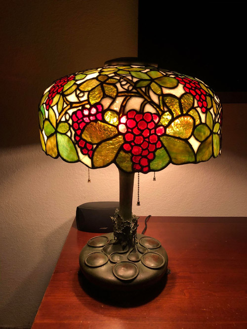 Riviere Studios Grape Glass Table Lamp