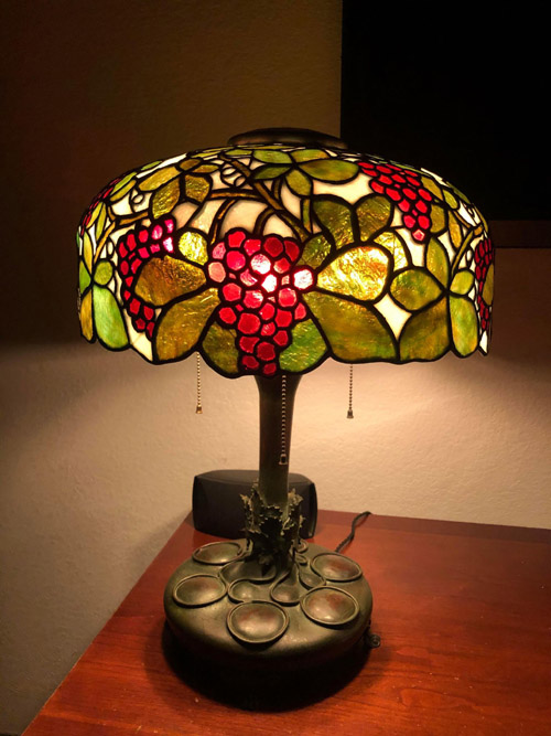 Riviere Studios Grape Glass Table Lamp