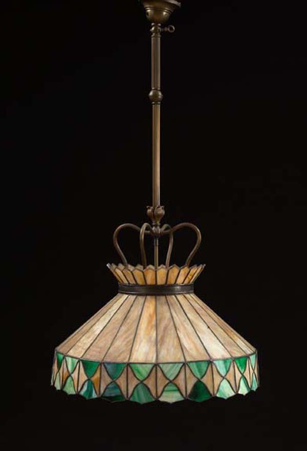 American Leaded Chandelier, Gas