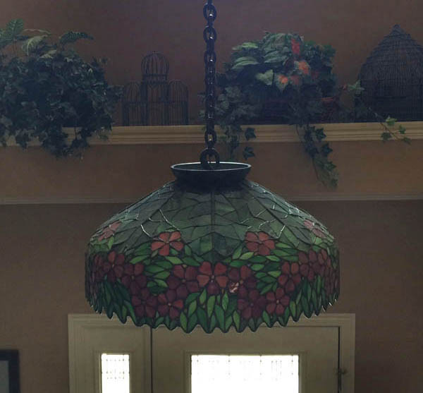 Unique Periwinkle Chandelier