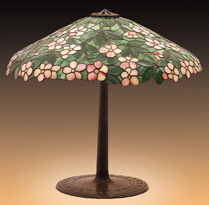 Suess Apple Blossom Leaded Lamp