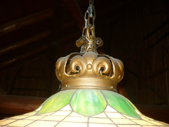 Suess Floral Border Chandelier (Attrib.)
