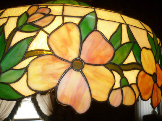 Suess Floral Border Chandelier (Attrib.)