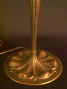 Suess Floral Border Leaded Lamp