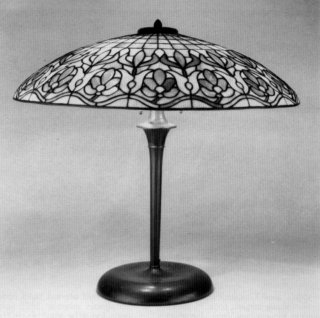 Suess Ornamental Glass Company, Stylized Tulip Lamp