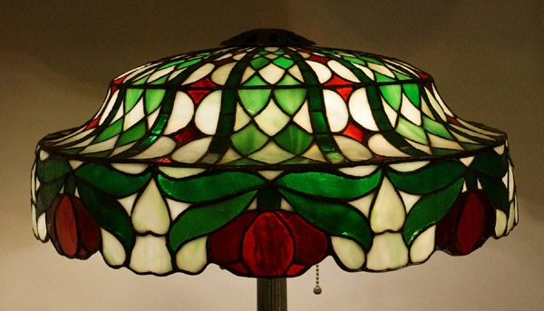 Suess Ornamental Glass Company Table Lamp