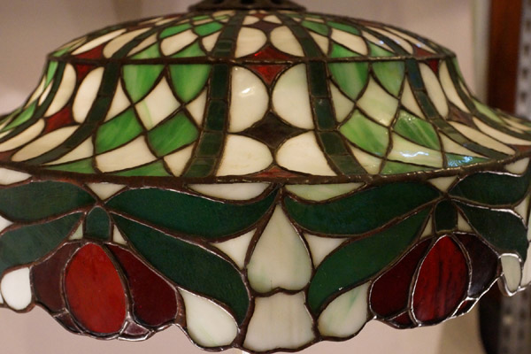 Suess Ornamental Glass Company Table Lamp