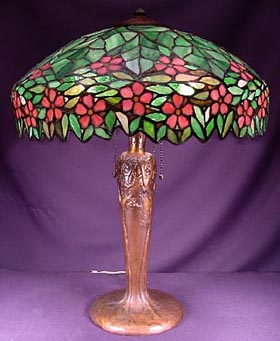 Handel 18" Floral Table Lamp