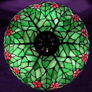 Handel 18" Floral Table Lamp