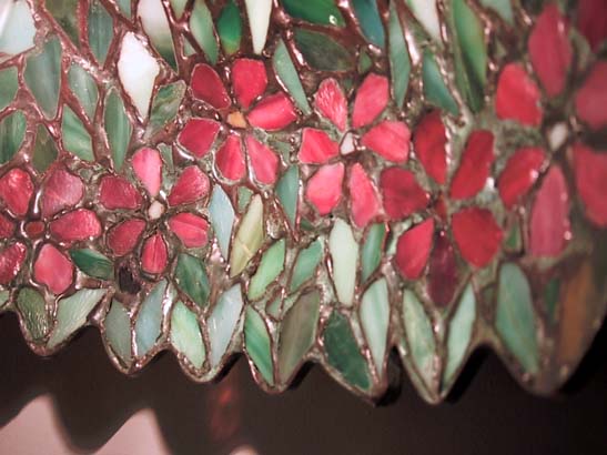 Unique Art Glass and Metal Co, Boudoir Lamp
