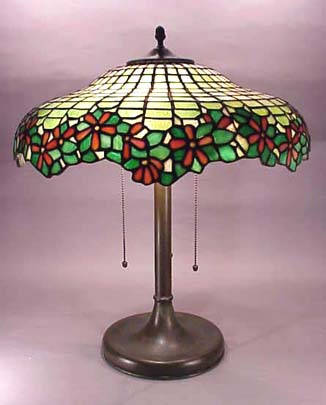 Riviere Leaded Glass Table Lamp