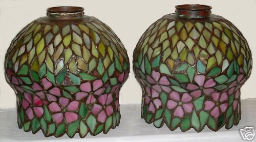 Unique Art Glass & Metal Company Student Lamps