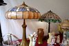 Joan Fader Antiques, Art Nouveau, Lamps, Artglass