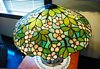 Suess Ornamental Glass Company Floral Table Lamp, 24