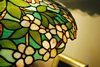 Suess Ornamental Glass Company Floral Table Lamp, 24