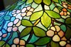 Suess Ornamental Glass Company Floral Table Lamp, 24