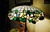 Bigelow & Kennard Floral Border Table Lamp