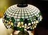 Bigelow & Kennard Floral Border Table Lamp