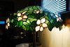 J.A. Whaley Floral Border Table Lamp