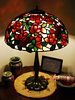 Bigelow & Kennard Floral Table Lamp
