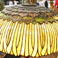 A Bigelow & Kennard Sunflower Floor Lamp, Ron Pugliese, River Vale, NJ